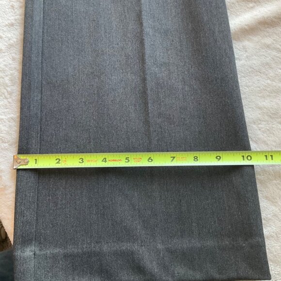 NEW W/ TAGS Talbots Womens Sz 16 Pants Trousers Wide Leg Gray High rise Business - Picture 9 of 12